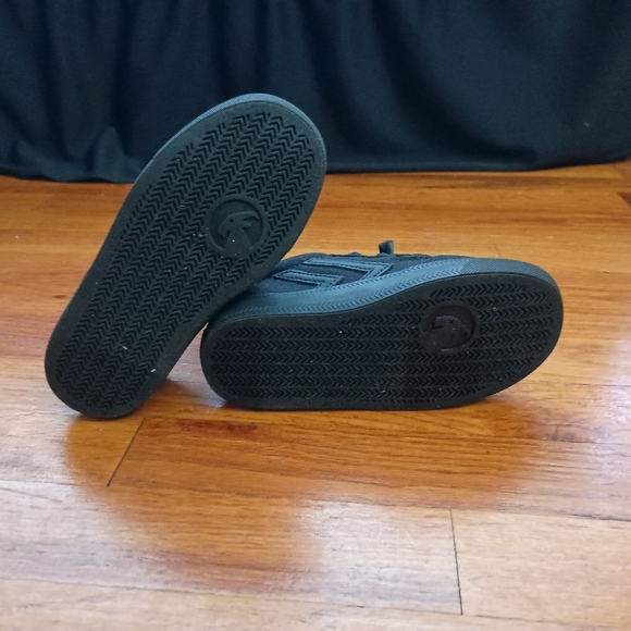 NEW Black Billy Goat Kids Boys Zipper & Lace-Up CS Sneaker Low 10 - Picture 11 of 16